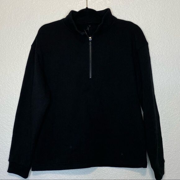 NWT Pullover Zipped Knitted Sweater Sz M - Picture 1 of 6